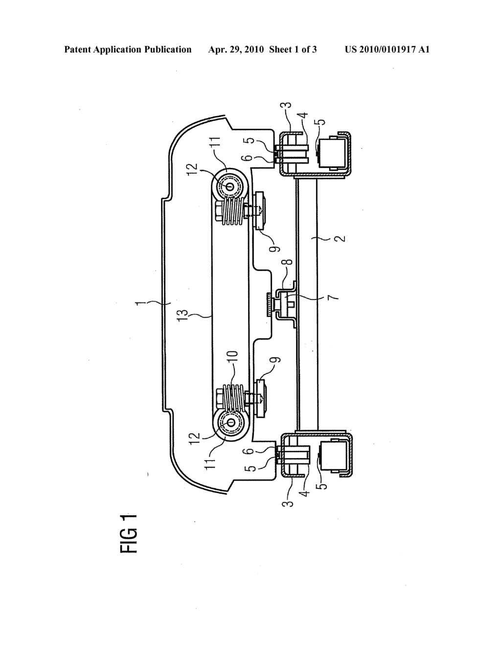 Container for Transporting Piece Goods, Particularly Pieces of Luggage - diagram, schematic, and image 02