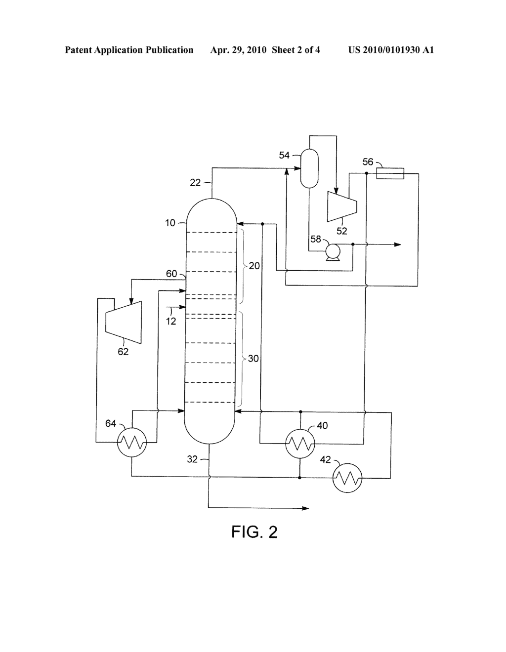 Heat Pump for High Purity Bottom Product - diagram, schematic, and image 03