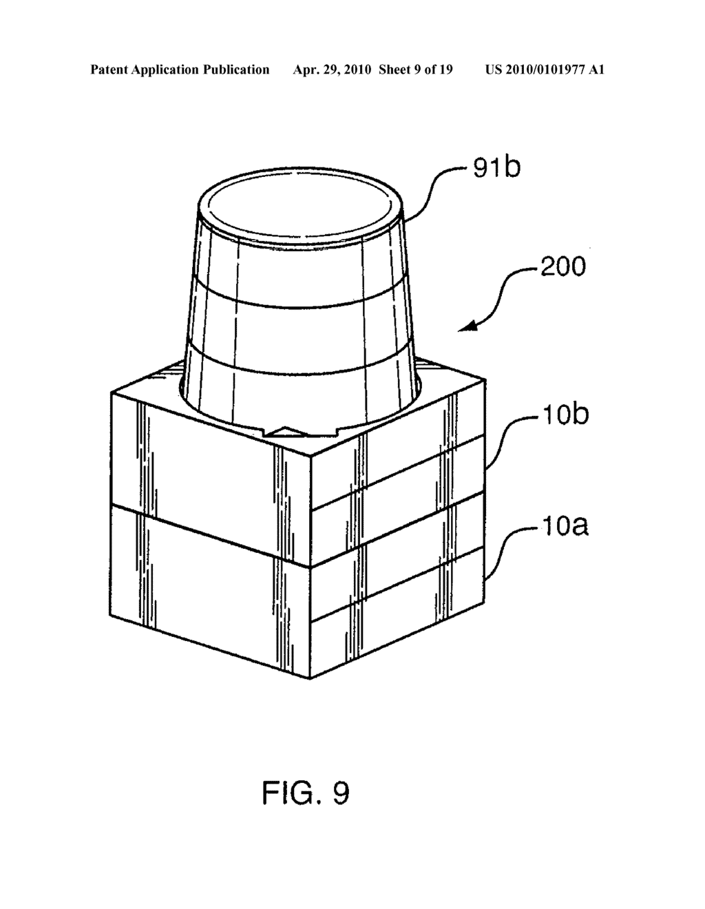 Stackable Packaging For Lipped Containers - diagram, schematic, and image 10