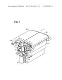 LID OPENING AND CLOSING DEVICE diagram and image