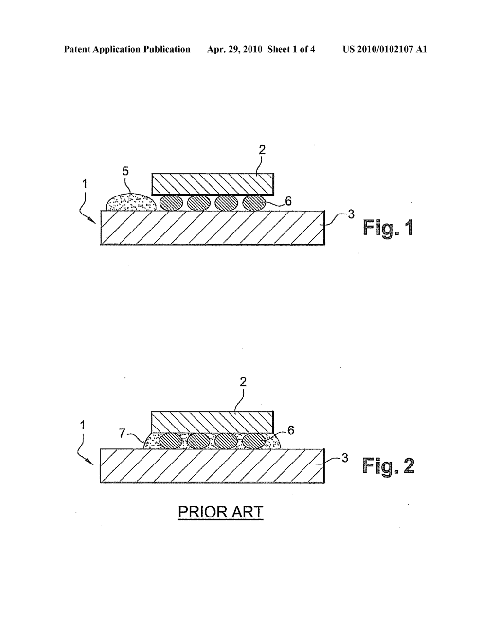 METHOD FOR COATING TWO ELEMENTS HYBRIDIZED BY MEANS OF A SOLDERING MATERIAL - diagram, schematic, and image 02