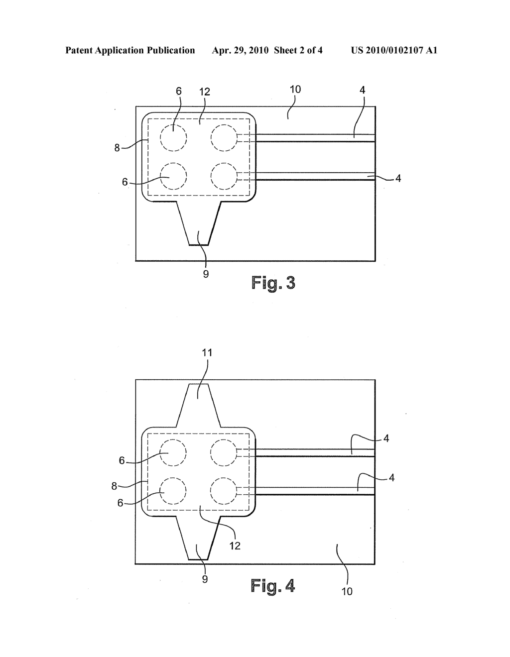 METHOD FOR COATING TWO ELEMENTS HYBRIDIZED BY MEANS OF A SOLDERING MATERIAL - diagram, schematic, and image 03