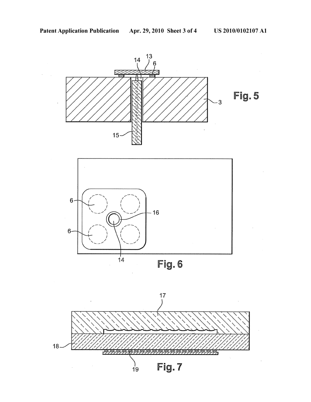 METHOD FOR COATING TWO ELEMENTS HYBRIDIZED BY MEANS OF A SOLDERING MATERIAL - diagram, schematic, and image 04