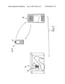 SYSTEM CONSISTING OF CONSUMER ITEM, DETECTION DEVICE FOR CODING IN CONSUMER ITEM, AND SERVER, AND PROCESS FOR CARRYING OUT AUTHENTICATION diagram and image