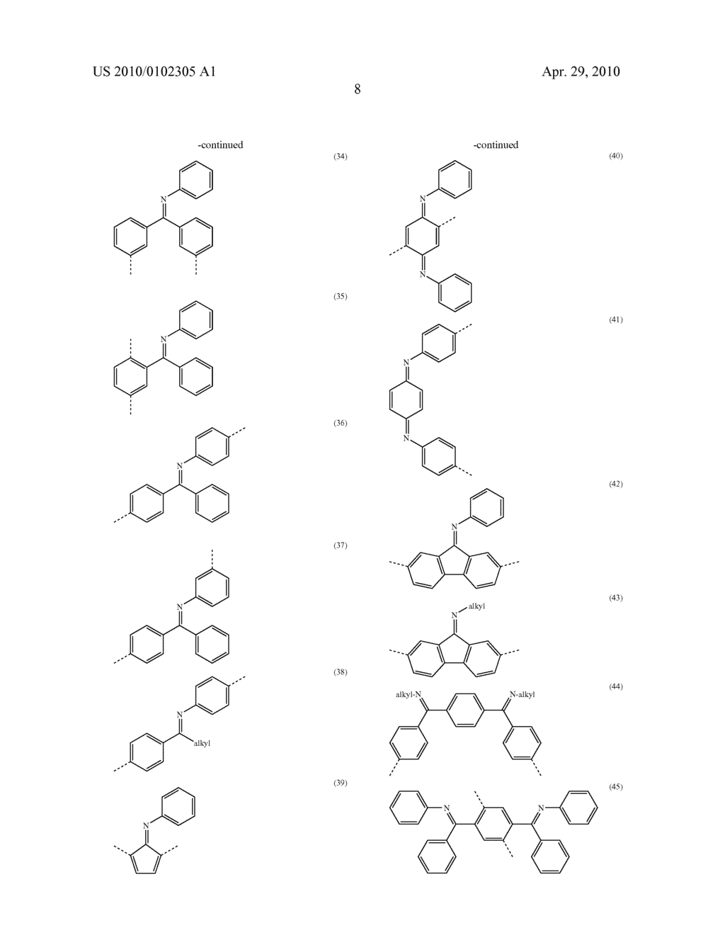 MATERIALS FOR ELECTROLUMINESCENCE AND THE UTILIZATION THEREOF - diagram, schematic, and image 09