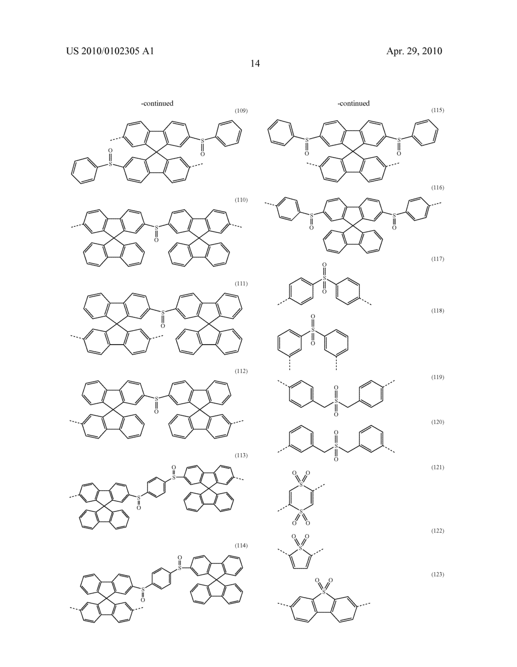 MATERIALS FOR ELECTROLUMINESCENCE AND THE UTILIZATION THEREOF - diagram, schematic, and image 15