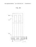 Semiconductor device, semiconductor module, and electronic apparatus including process monitoring pattern overlapping with I/O pad diagram and image