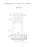 Semiconductor device, semiconductor module, and electronic apparatus including process monitoring pattern overlapping with I/O pad diagram and image