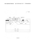 Lateral double-diffused metal oxide semiconductor (LDMOS) transistors diagram and image