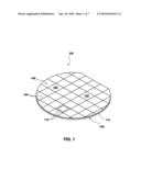 APPARATUS FOR USE IN SEMICONDUCTOR WAFER PROCESSING FOR LATERALLY DISPLACING INDIVIDUAL SEMICONDUCTOR DEVICES AWAY FROM ONE ANOTHER diagram and image