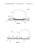 APPARATUS FOR USE IN SEMICONDUCTOR WAFER PROCESSING FOR LATERALLY DISPLACING INDIVIDUAL SEMICONDUCTOR DEVICES AWAY FROM ONE ANOTHER diagram and image