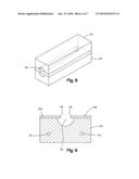 Compression mold and molding process diagram and image