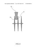 METHOD AND ASSOCIATED DEVICE FOR MANUFACTURING APICULTURE HONEYCOMBS diagram and image