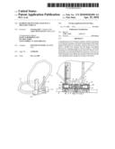 Damping device for a hatch in a military vehicle diagram and image