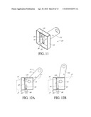 GRAVITY RELEASE LOCKING APPARATUS FOR TRASH CONTAINER diagram and image