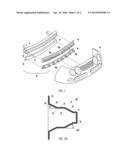 ENERGY ABSORBER WITH DIFFERENTIATING ANGLED WALLS diagram and image