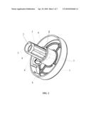 END COVER AND EXTERNAL ROTOR MOTOR USING THE SAME diagram and image