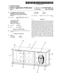 Chambered cremation URN memorial with attached or integrated electronic imaging device diagram and image