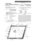 Spill Containing Refrigerator Shelf Assembly diagram and image