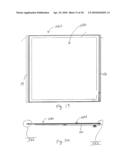 Spill Containing Refrigerator Shelf Assembly diagram and image