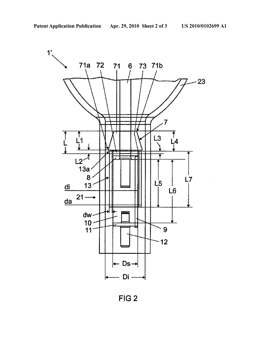 Discharge Lamp and Method for Producing a Discharge Lamp - diagram, schematic, and image 03