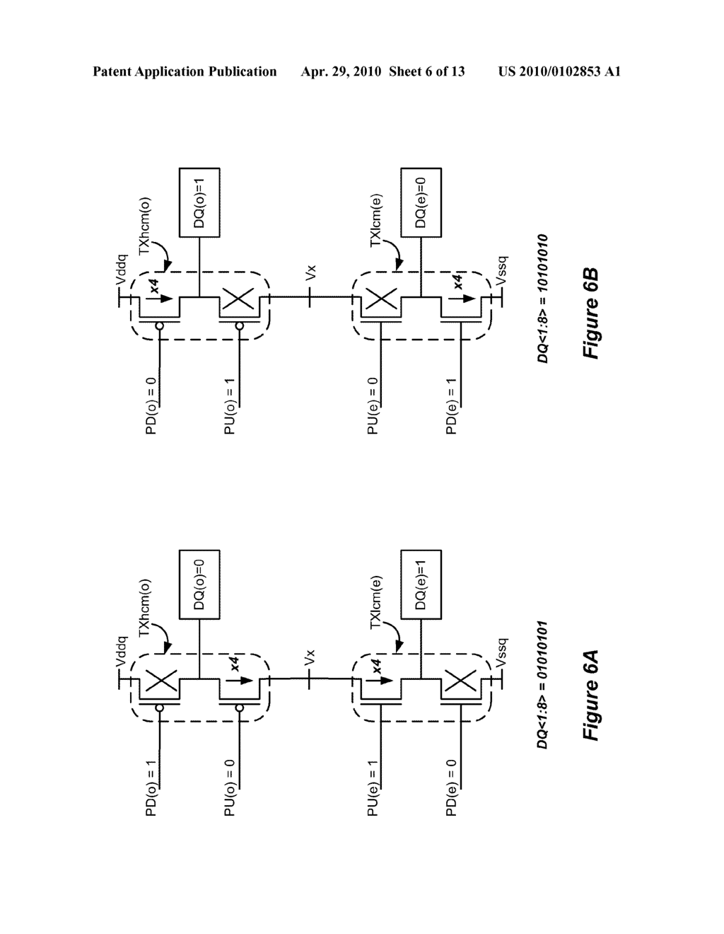 Circuitry and Methods Minimizing Output Switching Noise Through Split-Level Signaling and Bus Division Enabled by a Third Power Supply - diagram, schematic, and image 07