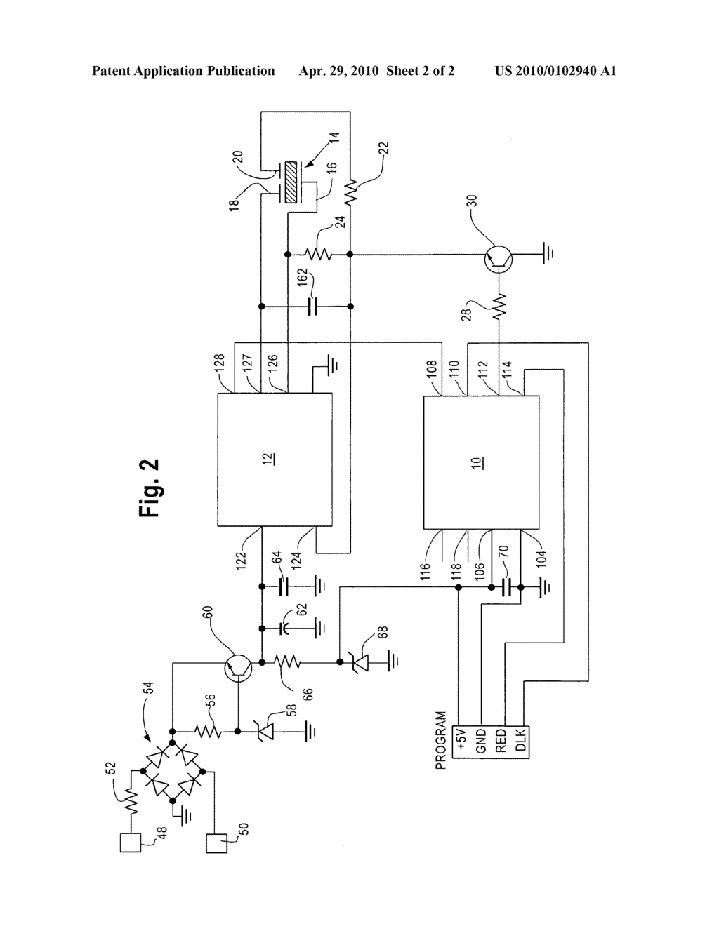 Electronic sound level control in audible signaling devices - diagram, schematic, and image 03