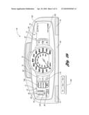 VEHICLE INFORMATION DISPLAY AND METHOD diagram and image