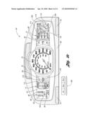 VEHICLE INFORMATION DISPLAY AND METHOD diagram and image