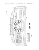 VEHICLE INFORMATION DISPLAY AND METHOD diagram and image