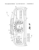 VEHICLE INFORMATION DISPLAY AND METHOD diagram and image