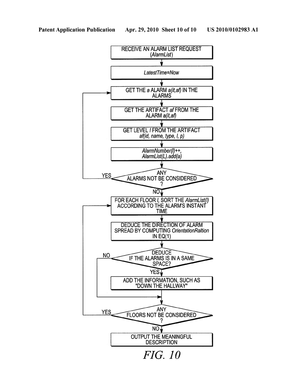 METHOD AND SYSTEM OF TRANSLATING DEVELOPING CONDITIONS IN SPATIAL GEOMETRIES INTO VERBAL OUTPUT - diagram, schematic, and image 11