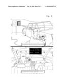 Device for entering fuel price information into vehicles. diagram and image