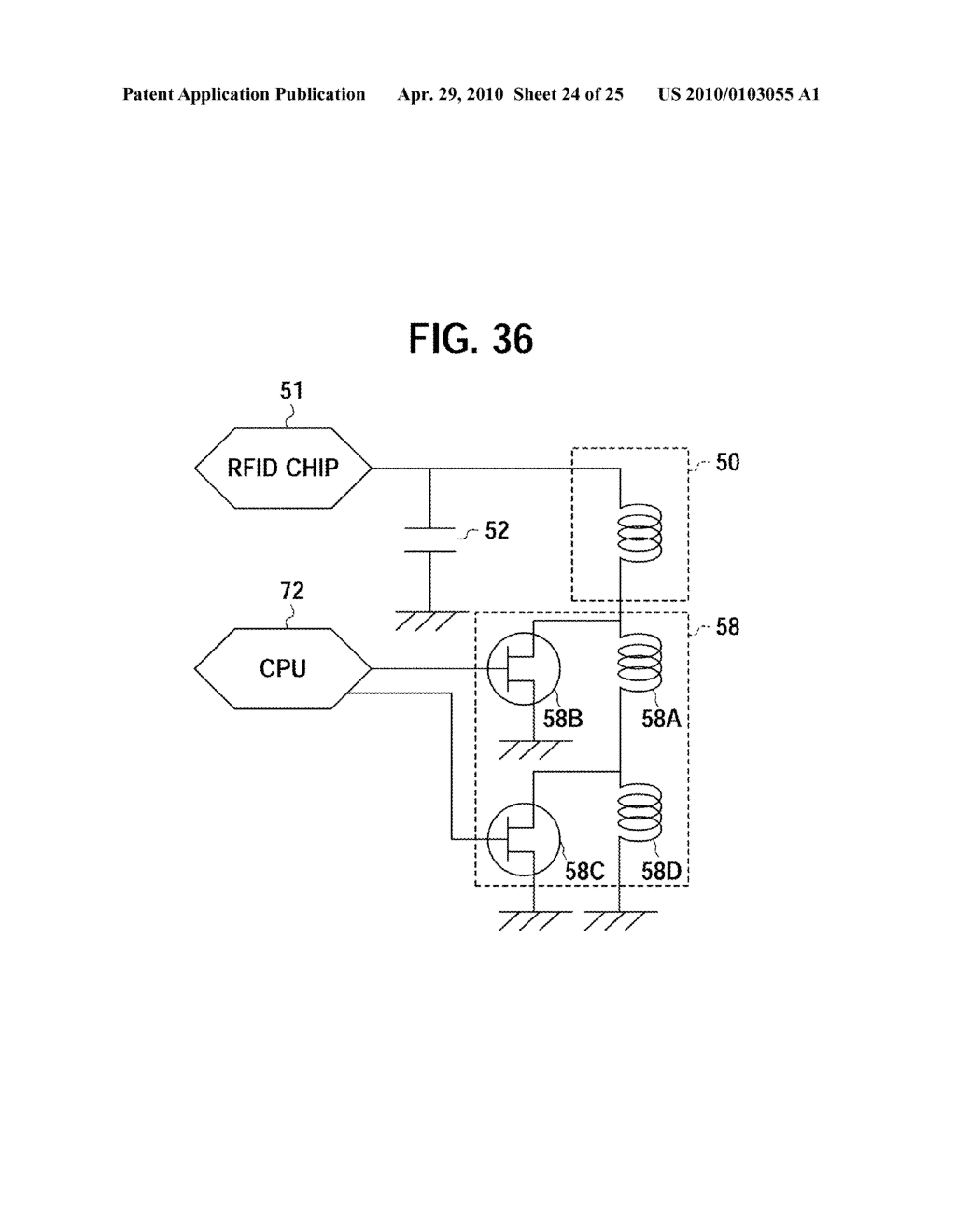 Portable Electronic Device and Magentic Antenna Circuit - diagram, schematic, and image 25