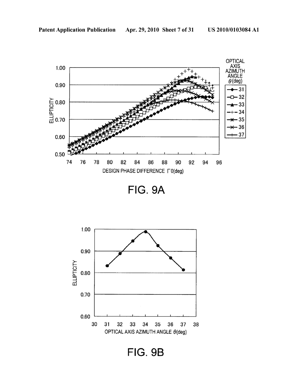 QUARTER WAVE PLATE, OPTICAL PICKUP DEVICE, AND REFLECTIVE LIQUID CRYSTAL DISPLAY DEVICE - diagram, schematic, and image 08