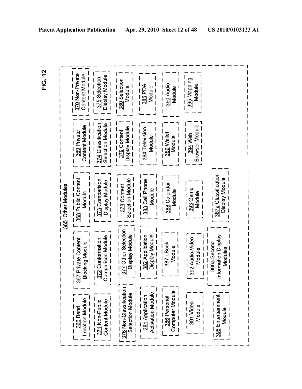 Bendable electronic device status information system and method - diagram, schematic, and image 13