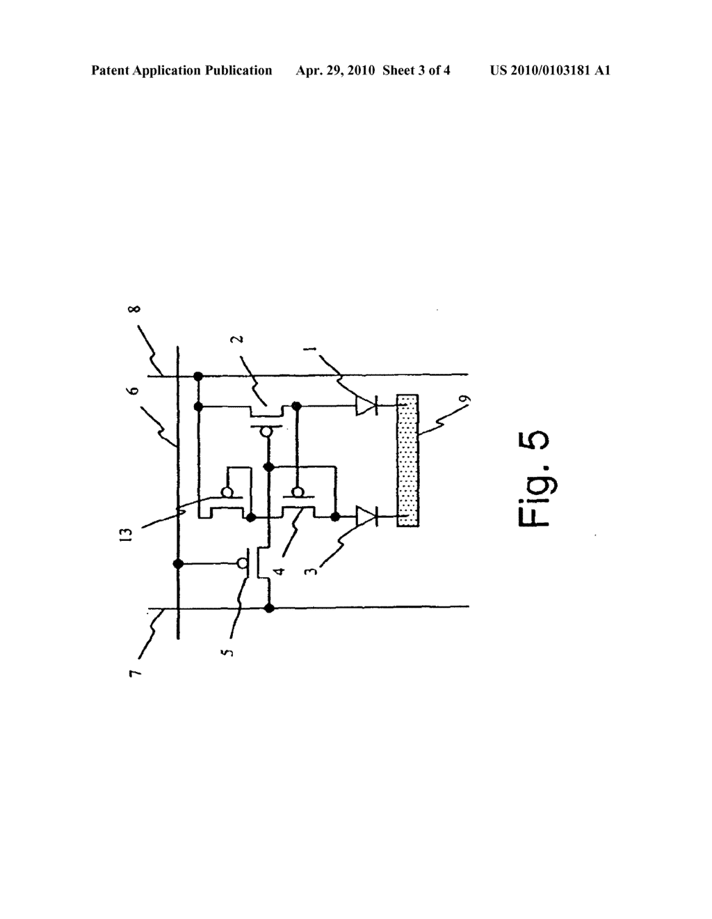 ACTIVE MATRIX DISPLAY DEVICE - diagram, schematic, and image 04