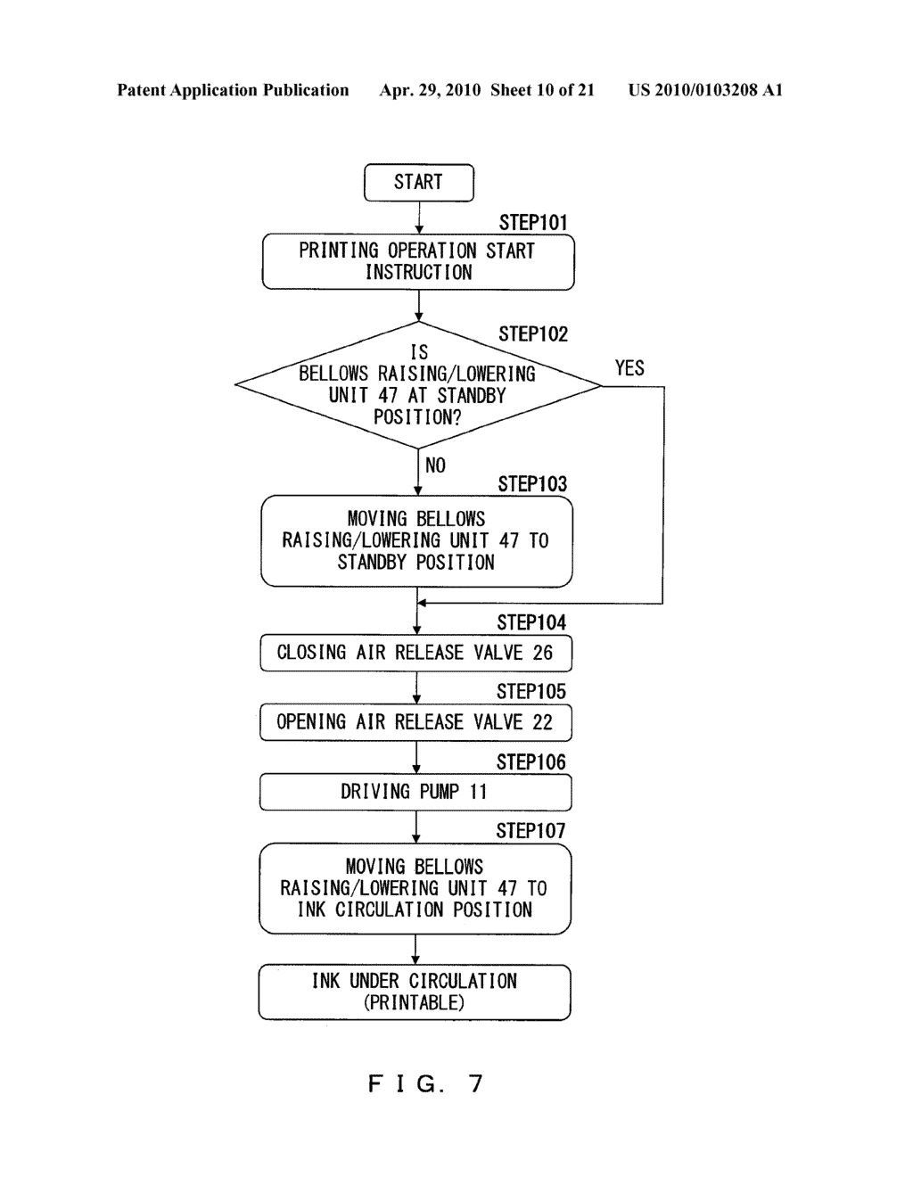 INK FILLING METHOD AND INKJET PRINTER - diagram, schematic, and image 11