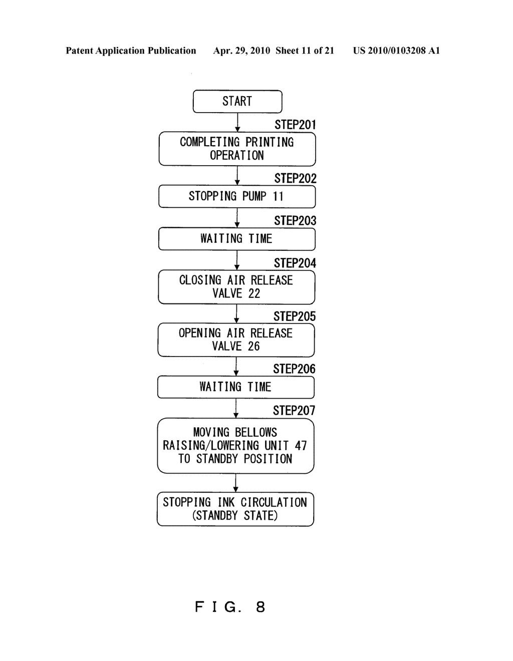 INK FILLING METHOD AND INKJET PRINTER - diagram, schematic, and image 12