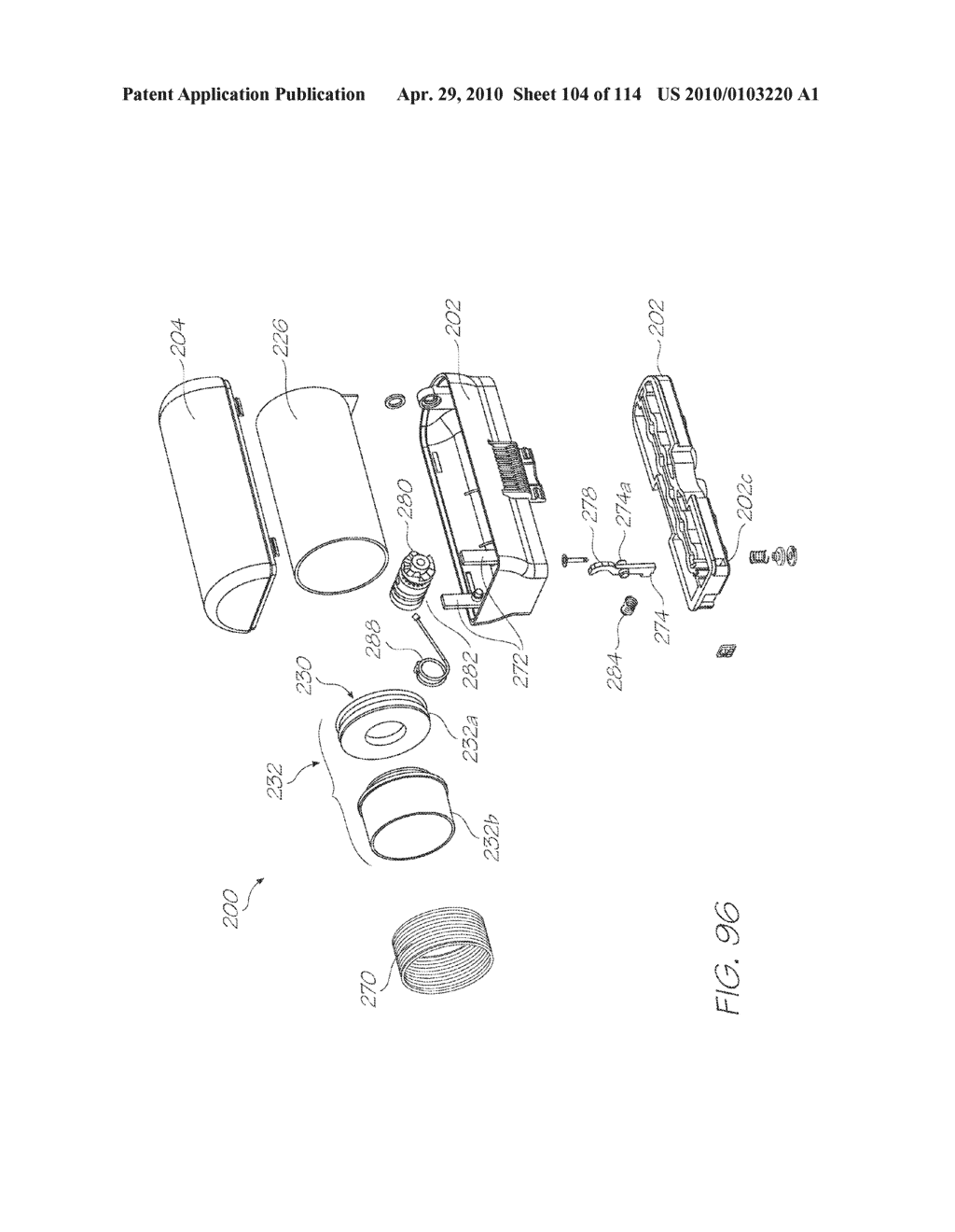 Print Engine For Inkjet Printer - diagram, schematic, and image 105