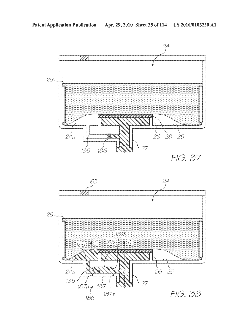 Print Engine For Inkjet Printer - diagram, schematic, and image 36