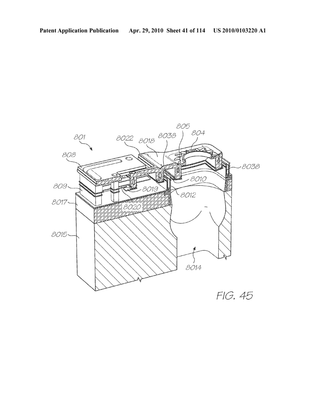 Print Engine For Inkjet Printer - diagram, schematic, and image 42