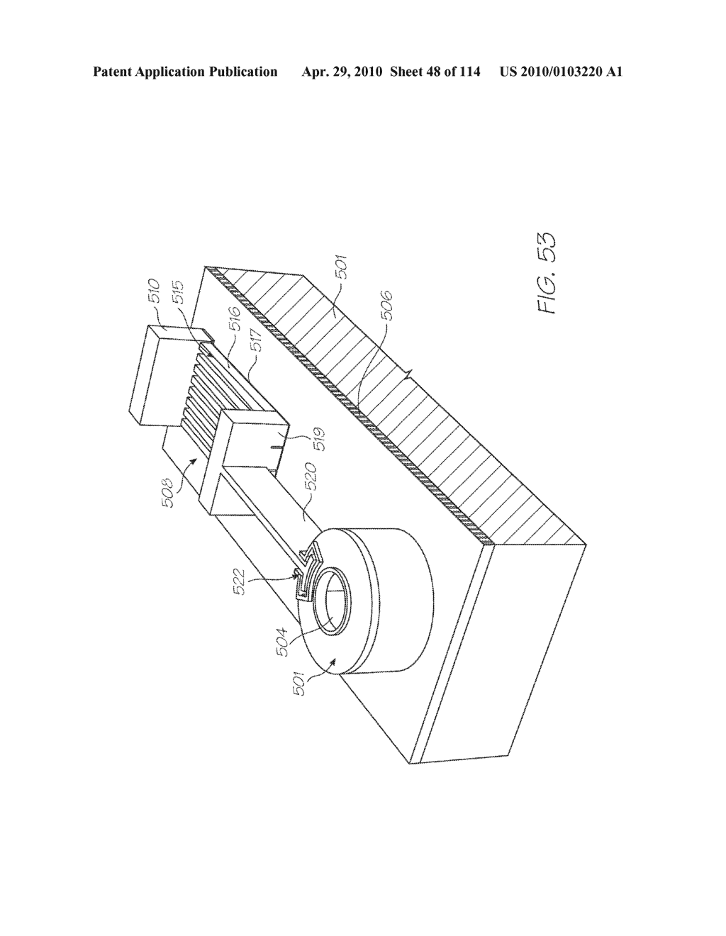 Print Engine For Inkjet Printer - diagram, schematic, and image 49