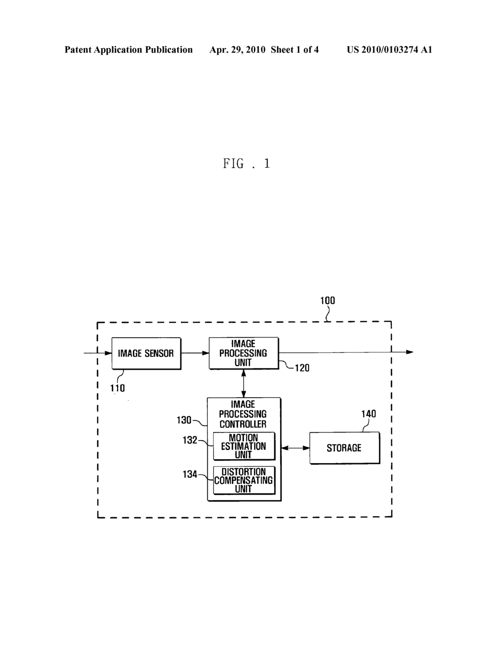 Image distortion compensation method and apparatus - diagram, schematic, and image 02