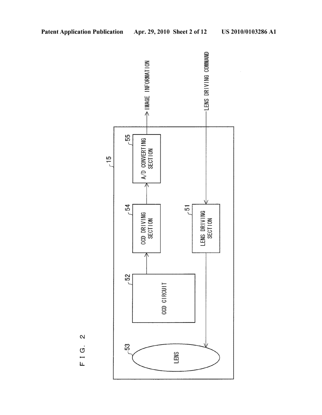 IMAGE PICK-UP DEVICE, COMPUTER READABLE RECORDING MEDIUM INCLUDING RECORDED PROGRAM FOR CONTROL OF THE DEVICE, AND CONTROL METHOD - diagram, schematic, and image 03