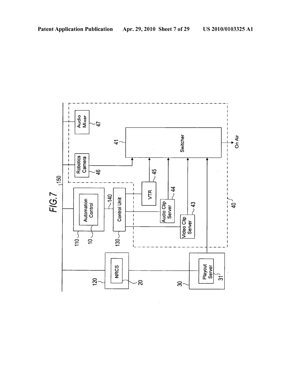 Broadcast programming delivery apparatus, switcher control method, and computer program product - diagram, schematic, and image 08