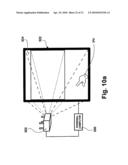 IMAGE PROJECTION METHODS AND INTERACTIVE INPUT/PROJECTION SYSTEMS EMPLOYING THE SAME diagram and image