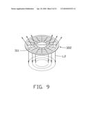 Three-dimensional display device diagram and image