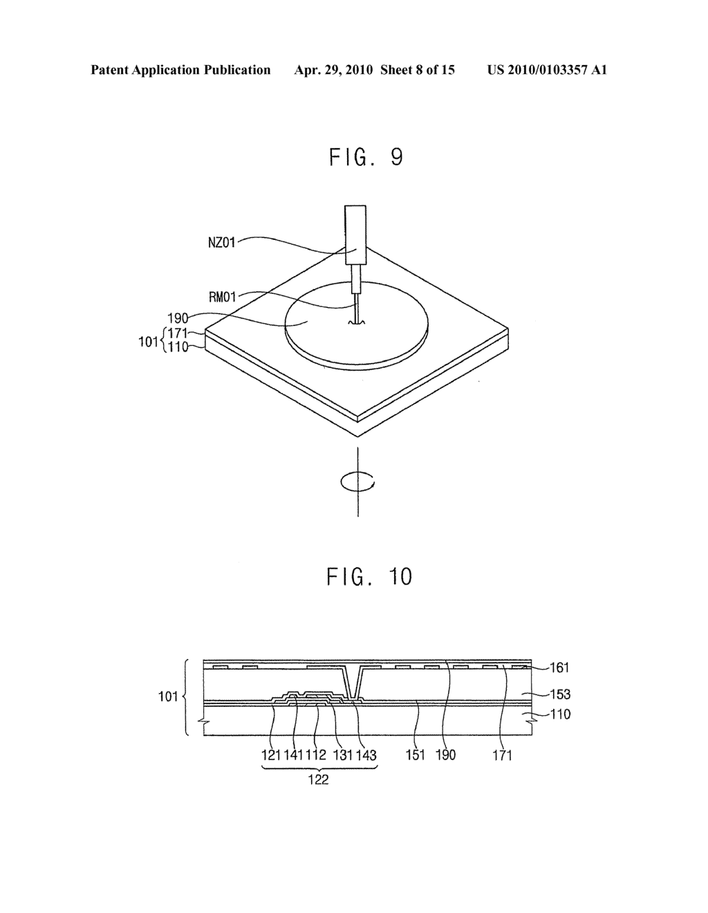 LIQUID CRYSTAL DISPLAY DEVICE AND METHOD OF MANUFACTURING THE SAME - diagram, schematic, and image 09