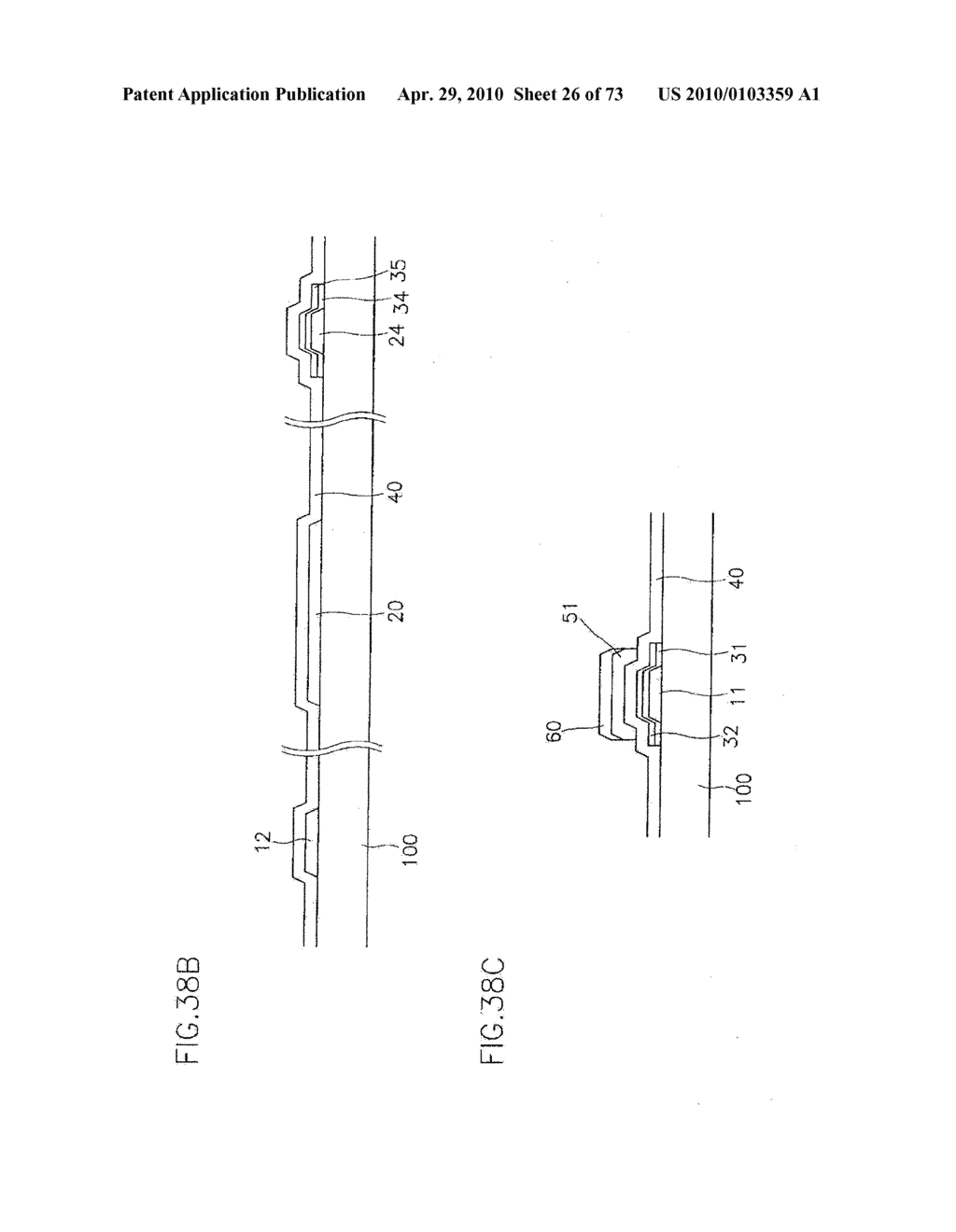 LIQUID CRYSTAL DISPLAY HAVING A MODIFIED ELECTRODE ARRAY - diagram, schematic, and image 27